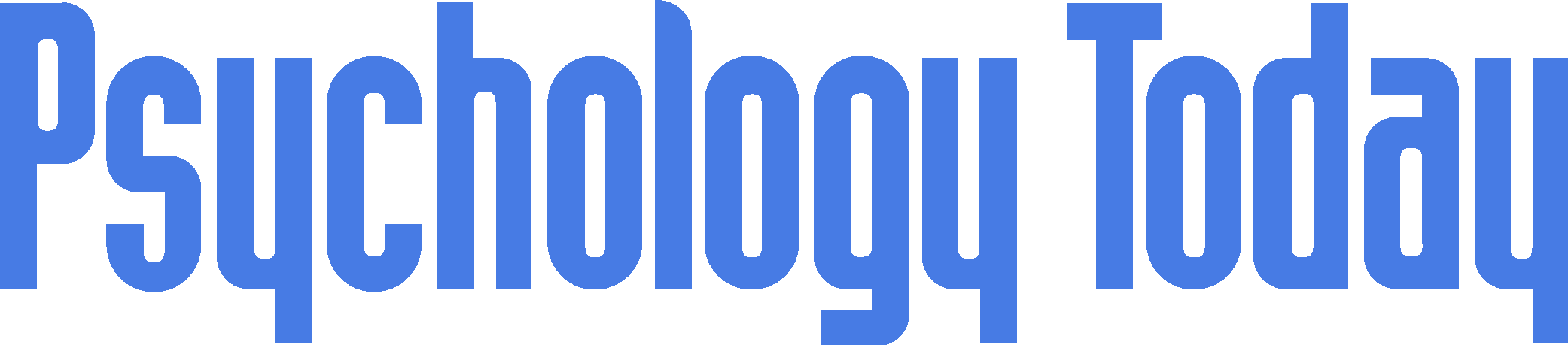 Psychology Today logo in blue text.
